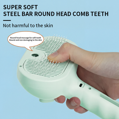 Pet Press Spray Massage Comb