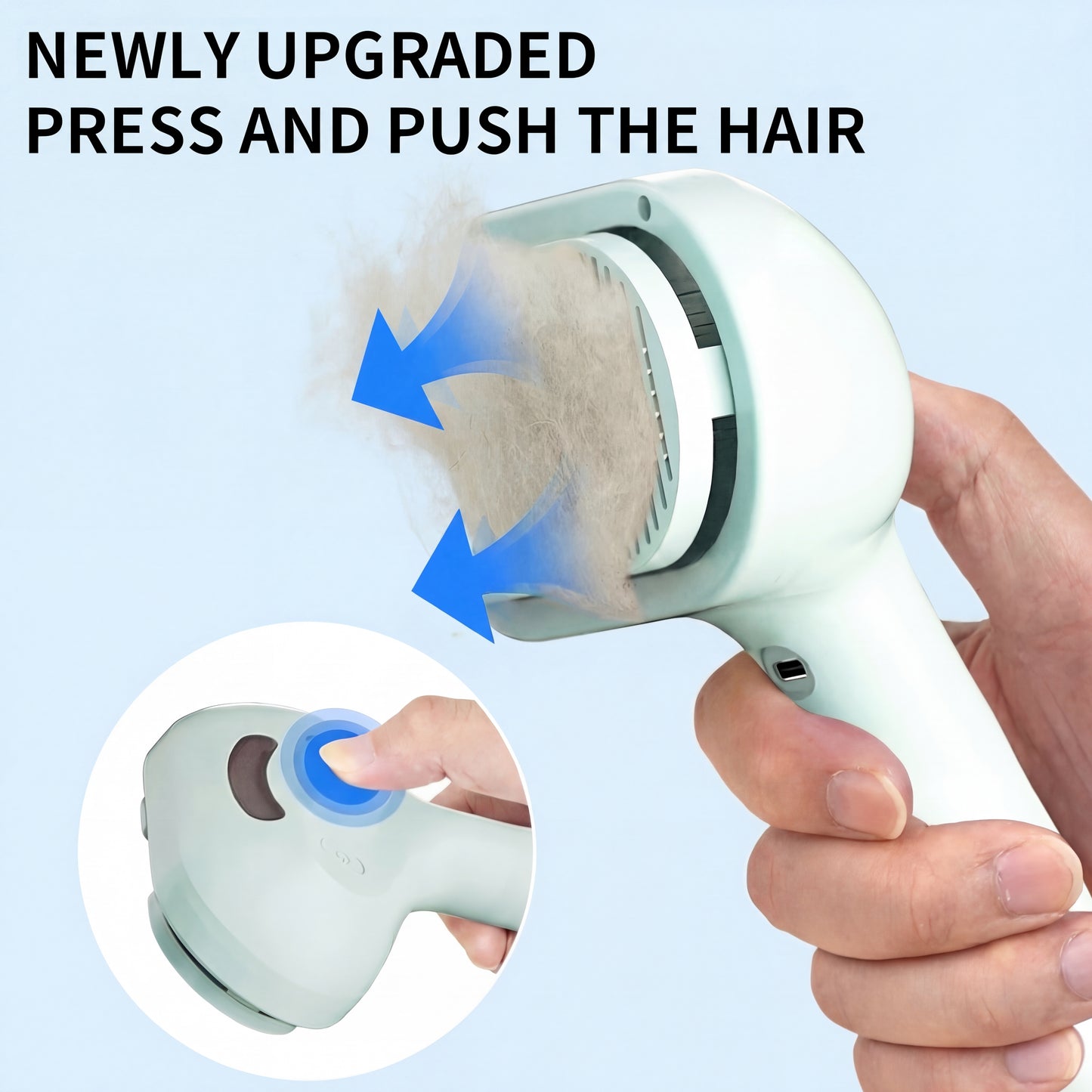 Pet Press Spray Massage Comb
